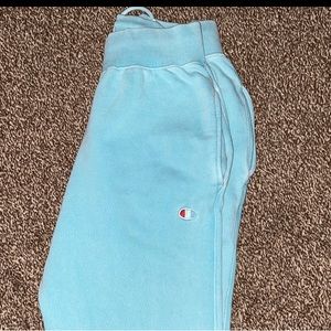 Blue champion sweatpants